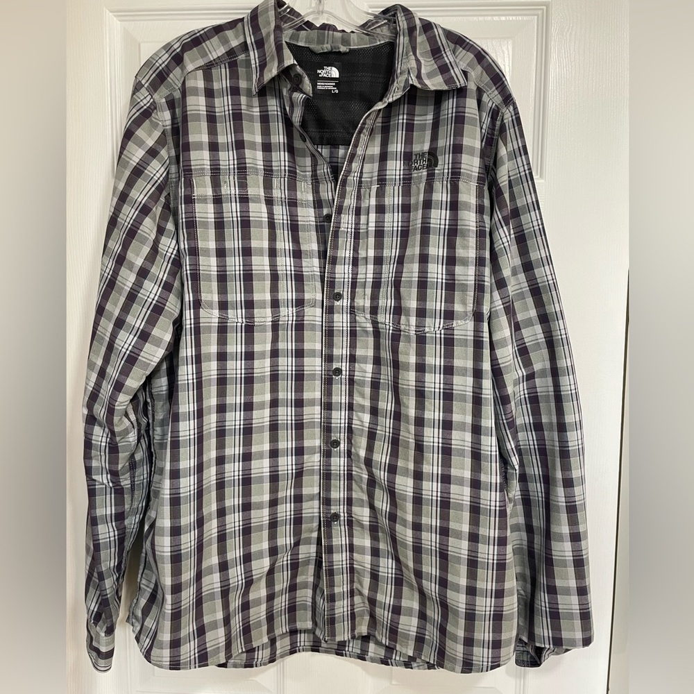 The North Face Plaid Button-Up Shirt